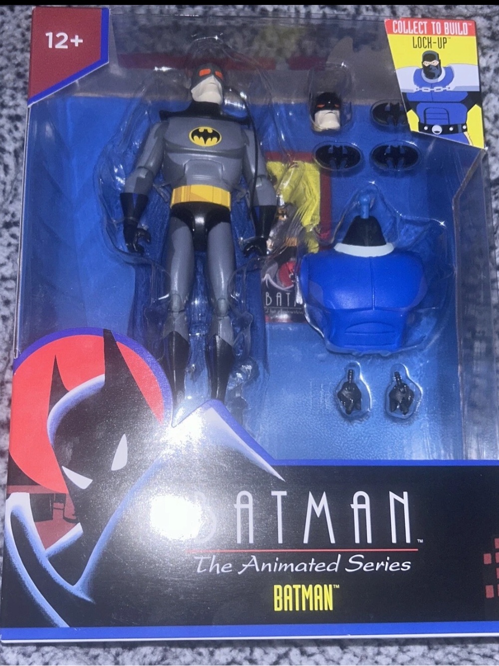 McFarlane Toys Batman The Animated Series Batman Action Figure BAF Lock Up DC